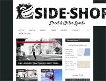Tablet Screenshot of blog.side-shore.com